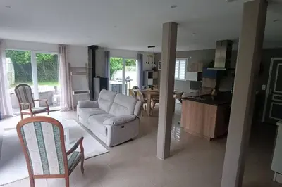 Cuisine ou kitchenette dans l'établissement grande maison entière de 120m2
