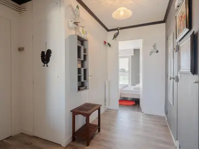 Télévision ou salle de divertissement dans l'établissement Apartment Les Dunes by Interhome