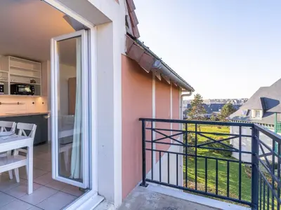 Balcon ou terrasse dans l'établissement Apartment Les Marines 1 et 2-7 by Interhome