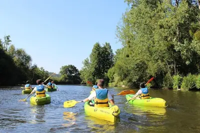 Vue sur la rivière ou le fleuve situé(e) à proximité de la maison de vacances