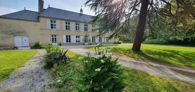 Jardin de l'établissement Manoir de Saint Ouen