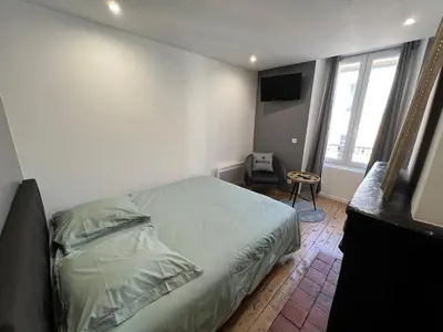 Un ou plusieurs lits dans un hébergement de l'établissement Largo Bayeux