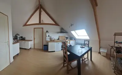 Cuisine ou kitchenette dans l'établissement L'auberge d'authie