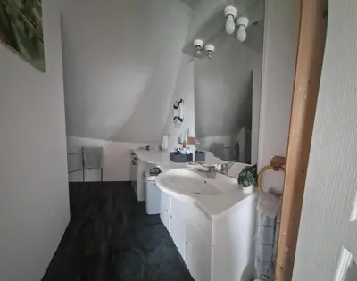 Salle de bains dans l'établissement L'auberge d'authie