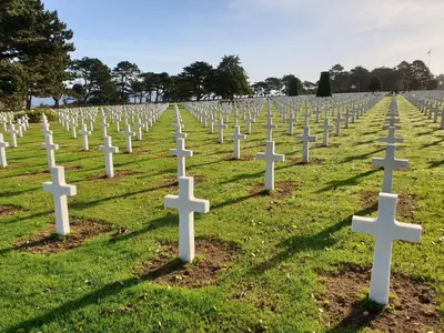 Jardin de l'établissement Normandieheritage14 Moulin de la Bretonnière - OMAHA BEACH