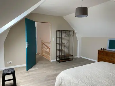 Un ou plusieurs lits dans un hébergement de l'établissement La cabane du banc José