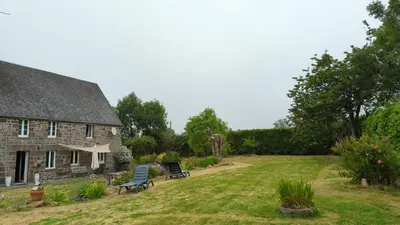 Jardin de l'établissement La Balnière Normande