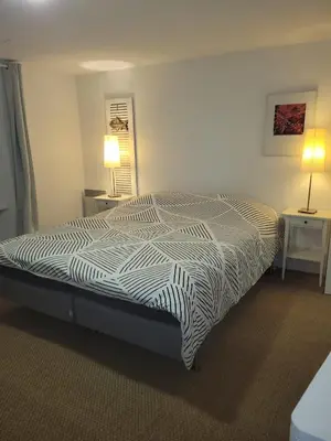 Un ou plusieurs lits dans un hébergement de l'établissement La Balnière Normande