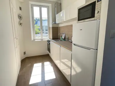 Cuisine ou kitchenette dans l'établissement L'Orangerie des Ursulines - Collection La 21ème Planche