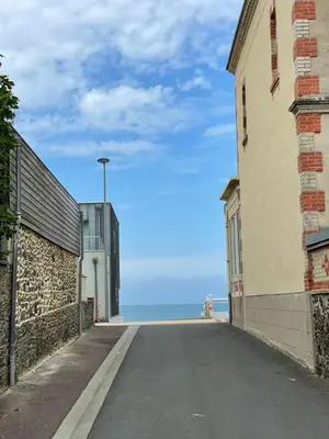 Vue générale sur la mer ou vue sur la mer prise depuis la villa