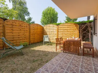 Terrasse ou espace extérieur de l'établissement Apartment Cabourg Plage-21 by Interhome