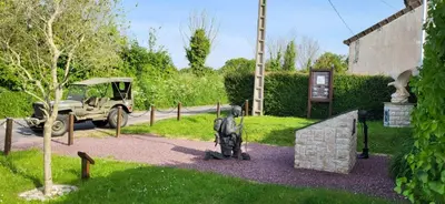 Jardin de l'établissement Gîte au cœur du dday