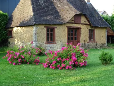 Jardin de l'établissement Manoir Saint Martin Chambres d'hôtes