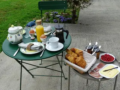 Nourriture dans le B&B/chambre d'hôtes ou à proximité