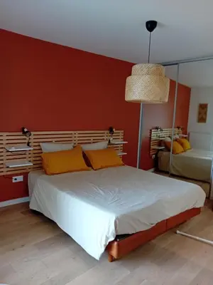 Un ou plusieurs lits dans un hébergement de l'établissement BELLEVUE SUR MER