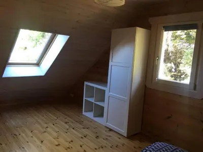 Plan de l'établissement Charmante maison en bois proche mer