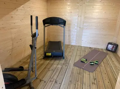 Salle ou équipements de sports de l'établissement Pirou plage La Villa Mosca