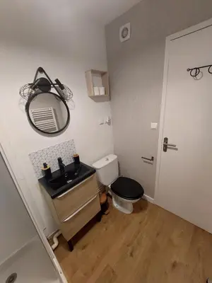 Salle de bains dans l'établissement Le Studio Zen 