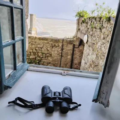 Vue générale sur la mer ou vue sur la mer prise depuis la maison de vacances