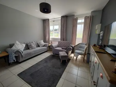 Télévision ou salle de divertissement dans l'établissement Perfect Gites In Normandy