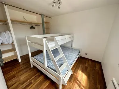 Un ou plusieurs lits dans un hébergement de l'établissement Cottage entre Terre et Mer