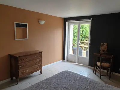 Un ou plusieurs lits dans un hébergement de l'établissement Ferme de Barville & SPA