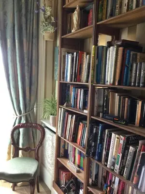 Bibliothèque dans le B&B/chambre d'hôtes