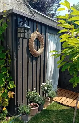 Jardin de l'établissement Le Clos de l'Aiguillon