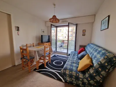 Coin salon dans l'établissement Les pieds dans le sable