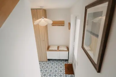 Salle de bains dans l'établissement Grange Petite Brise bord de mer