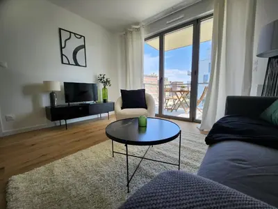 Coin salon dans l'établissement Le Quai des Verts