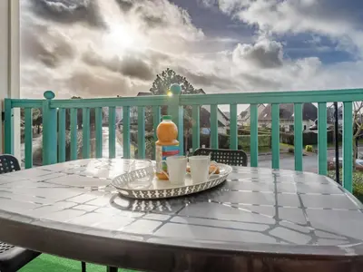 Balcon ou terrasse dans l'établissement Apartment Le Belvédère by Interhome