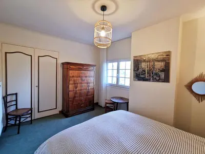 Un ou plusieurs lits dans un hébergement de l'établissement Holiday Home L'ilet by Interhome