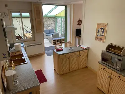 Cuisine ou kitchenette dans l'établissement 