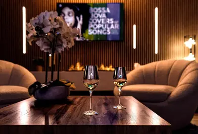 Coin salon dans l'établissement 