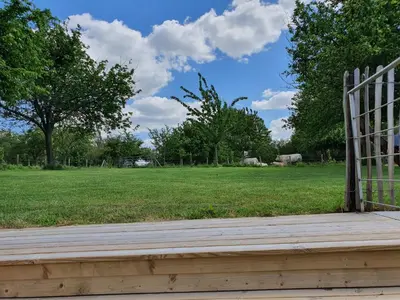 Jardin de l'établissement Au jardin de Capucine