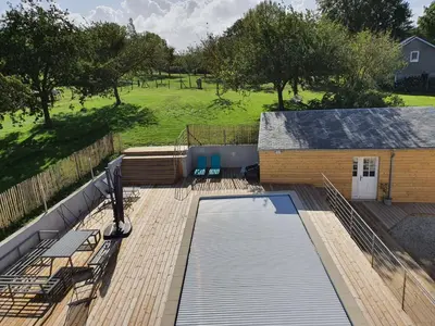 Jardin de l'établissement Au jardin de Capucine