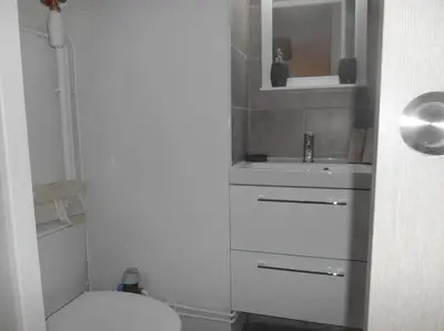 Salle de bains dans l'établissement T2 - Résidence Plein Sud