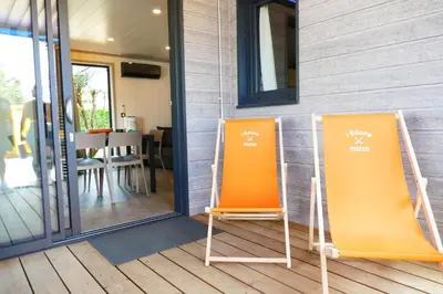 Plan de l'établissement Escales Voyages Cottage des Dunes - Chalet de 49m2 climatisé - 6 personnes