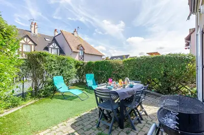 Jardin de l'établissement Azul - Maison avec jardin à 200m de la plage