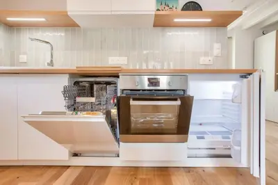 Cuisine ou kitchenette dans l'établissement Le Matilda - Appt Hypercentre 2 pers