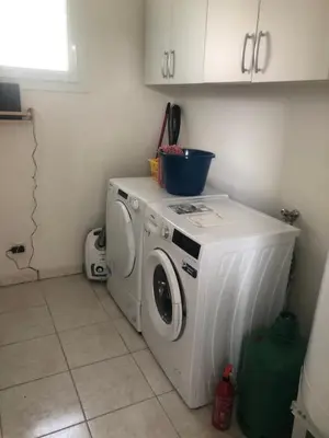 Cuisine ou kitchenette dans l'établissement Maison familiale à 1km de la mer