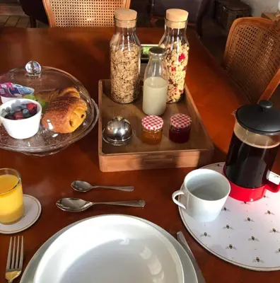 Nourriture dans le B&B/chambre d'hôtes ou à proximité