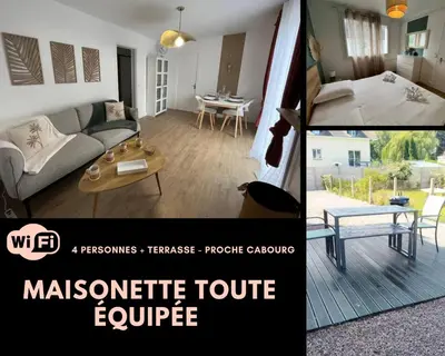 Coin salon dans l'établissement « L’Hilo » Appart 4 Personnes À 250 m de la Plage