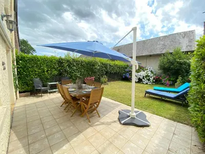 Vue générale sur la montagne ou vue sur la montagne depuis la maison de vacances