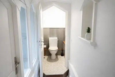 Salle de bains dans l'établissement Logement Moderne & Spacieux au cœur de CAEN