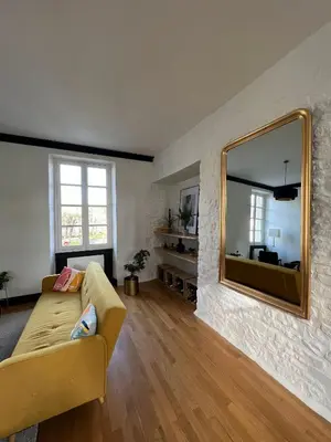 Plan de l'établissement Bright Apt 70m2 in Bayeux historic center w Pkg