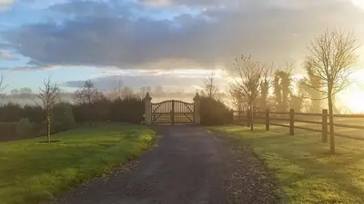 Lever ou coucher de soleil vu de le B&B/chambre d'hôtes ou à proximité