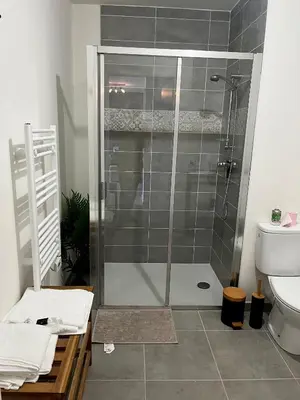 Salle de bains dans l'établissement Appartement de standing avec parking privé