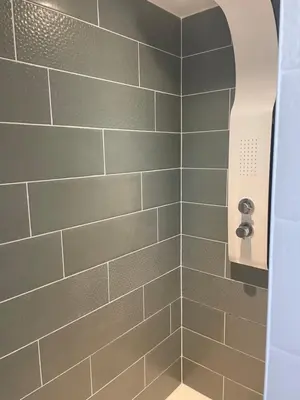 Salle de bains dans l'établissement Maison au calme - entre Caen et la mer